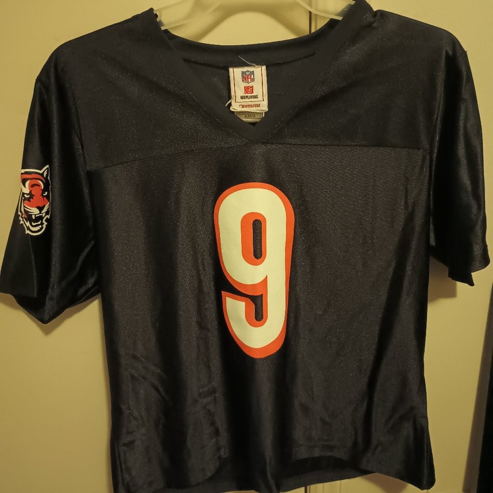 NFL PLAYERS Carson Palmer 9 Bengals Jersey Ladies XL